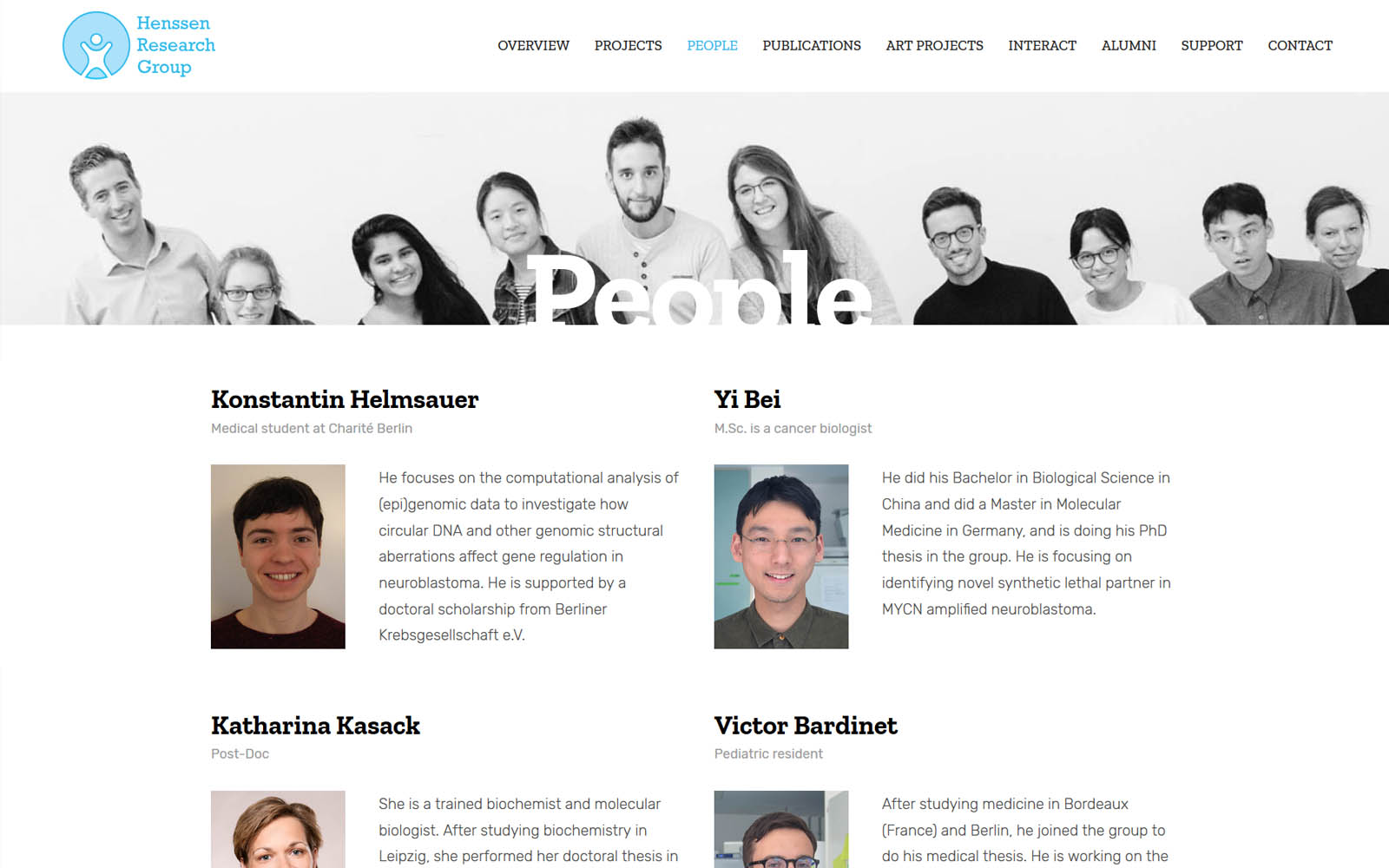 Henssen Lab